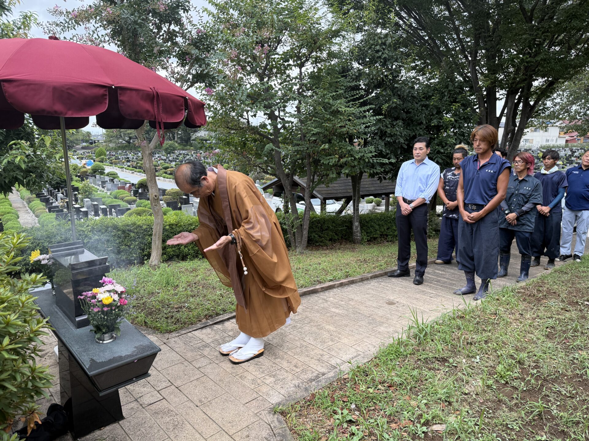 【合同供養祭】9/12（金）「天台宗」にて実施いたしました。次回は10/10（金）「浄土真宗（東）」で執り行う予定です。